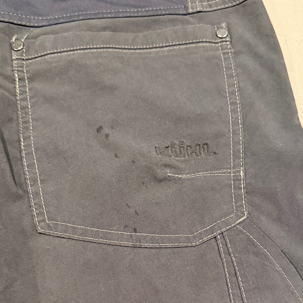 Kuhl Radikal Men's Charcoal Cargo Pants - Picture 10 of 15